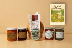 panier gourmand sucré confiture miel