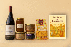 panier apéritif gourmand terrine vin