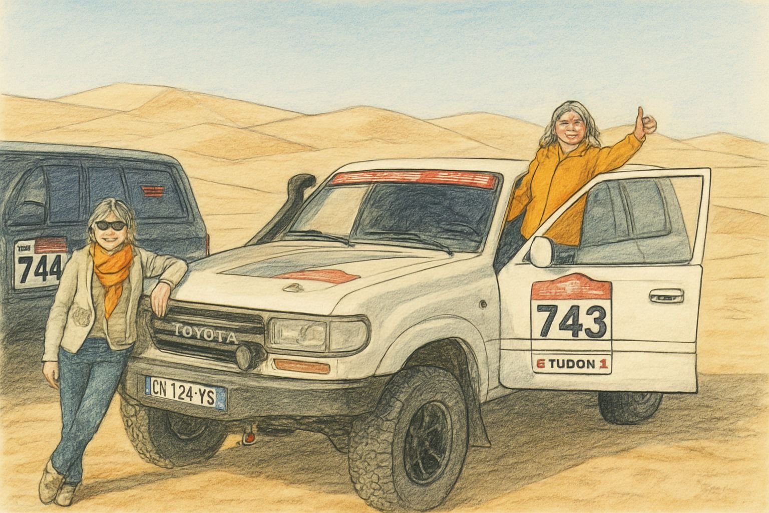 voiture dakar panier bourguignon