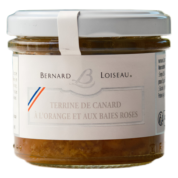 Terrine gourmande au canard à l'orange & baies 90g