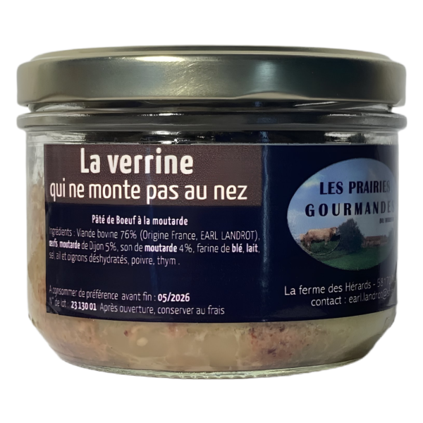 Verrine qui ne monte pas au nez 180g