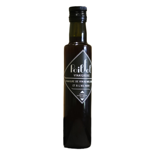 Vinaigre au miel d'acacia & ail noir 25cl