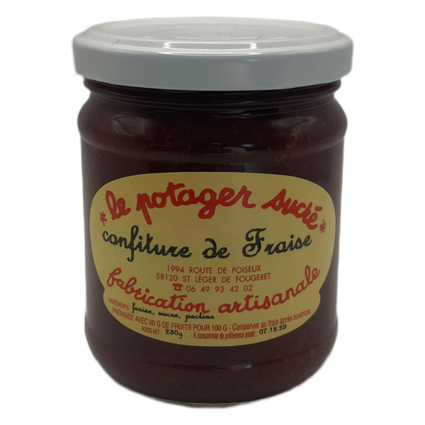 Confiture de fraise 230g