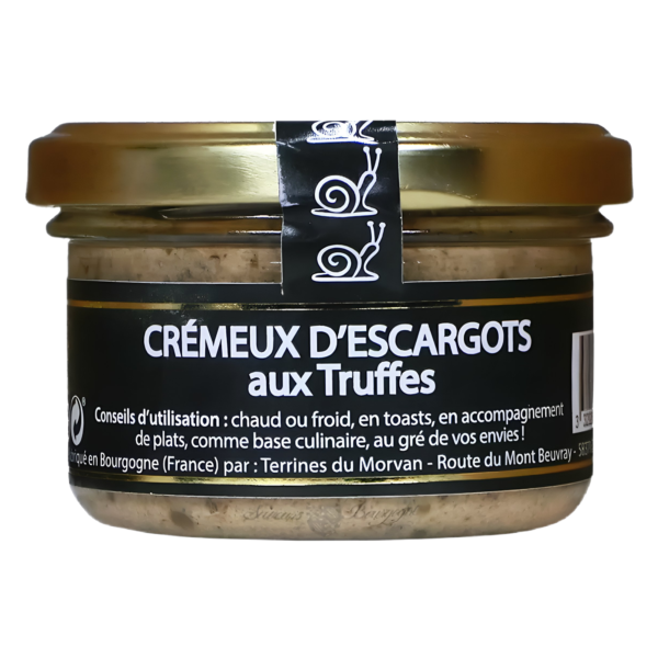Crémeux d'escargot truffé 80g
