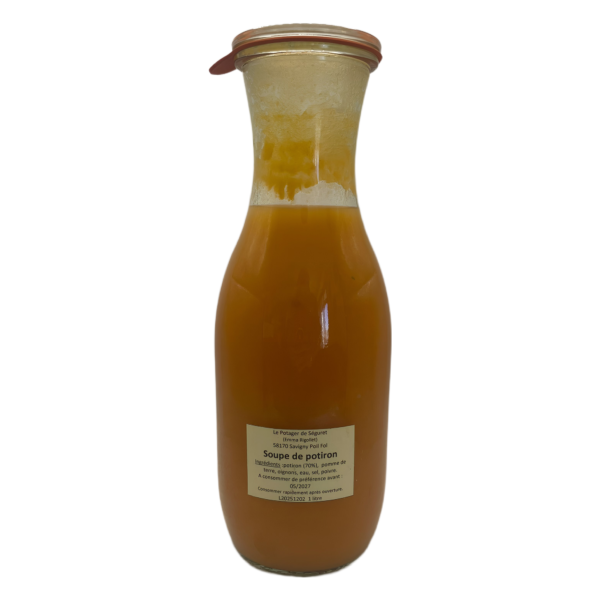 Soupe de potiron 1L