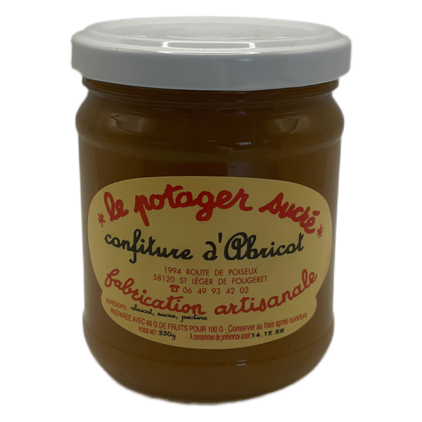 Confiture d'abricot 230g