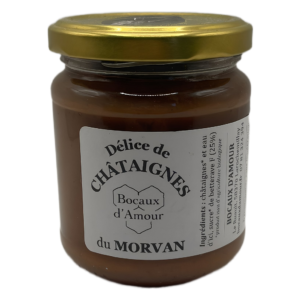 Crème de châtaignes vanille 220g