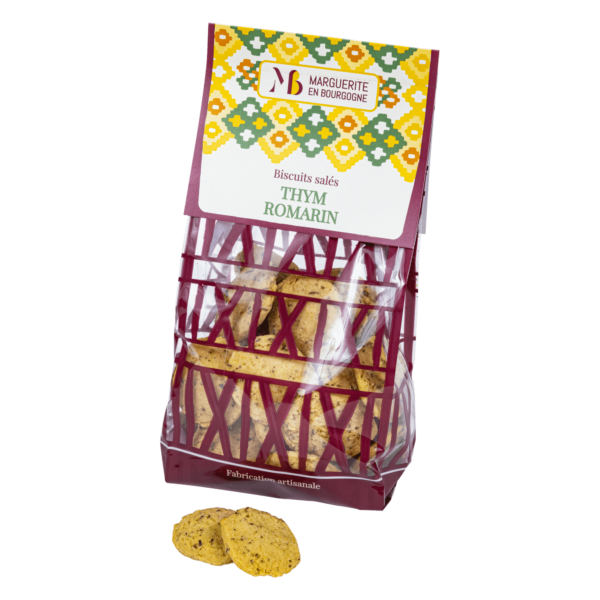 Biscuits salés thym/romarin 110g