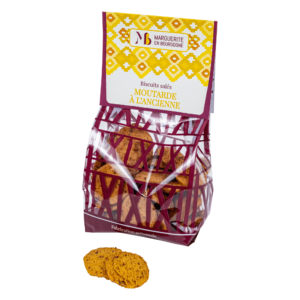 Biscuits sal&eacute;s bio moutarde 110g