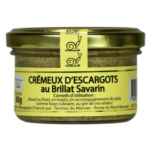 Crémeux d'escargots au Brillat Savarin 80g
