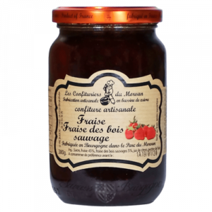 Confiture de fraise des bois 380g